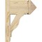 Ekena Millwork Funston Arts & Crafts Rough Sawn Outlooker, Douglas Fir, 8"W x 14"D x 18"H OUT08X14X18FST03RDF - alternate 3